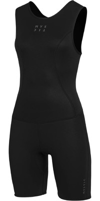 2024 Mystic Frauen Brand 2mm Zip-frei Short Jane Neoprenanzug - Black